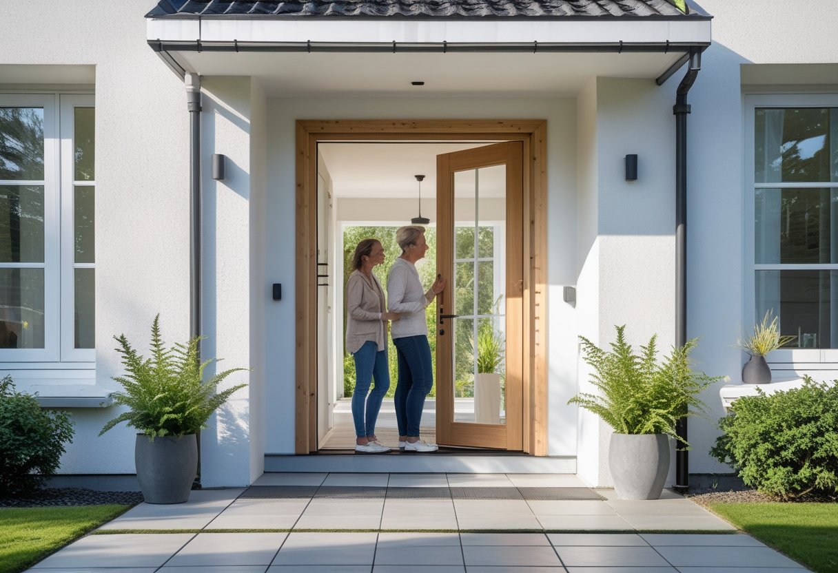 Sådan vælger du den perfekte dørkarm til dit hjem og kombinerer den med stilfulde fortovsfliser